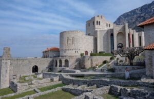 The Skanderbeg Castle Museum in the Mountain