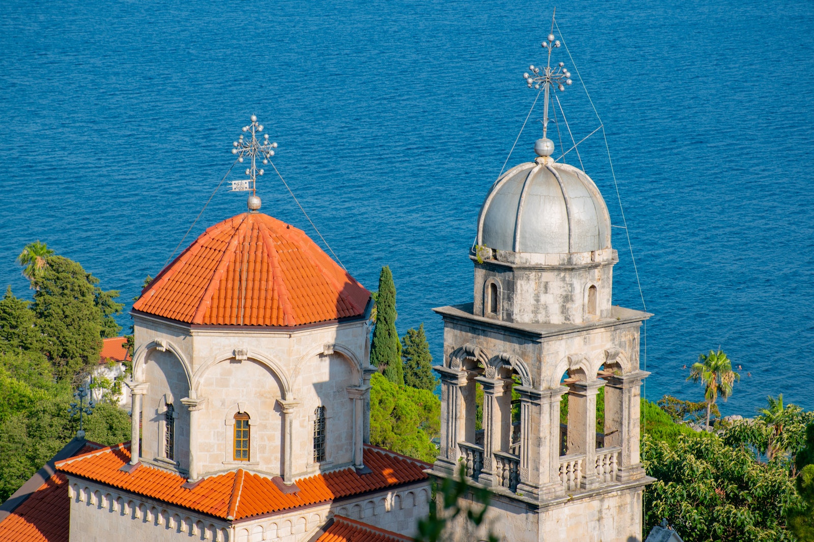 Savina Monastery Beside Green Trees