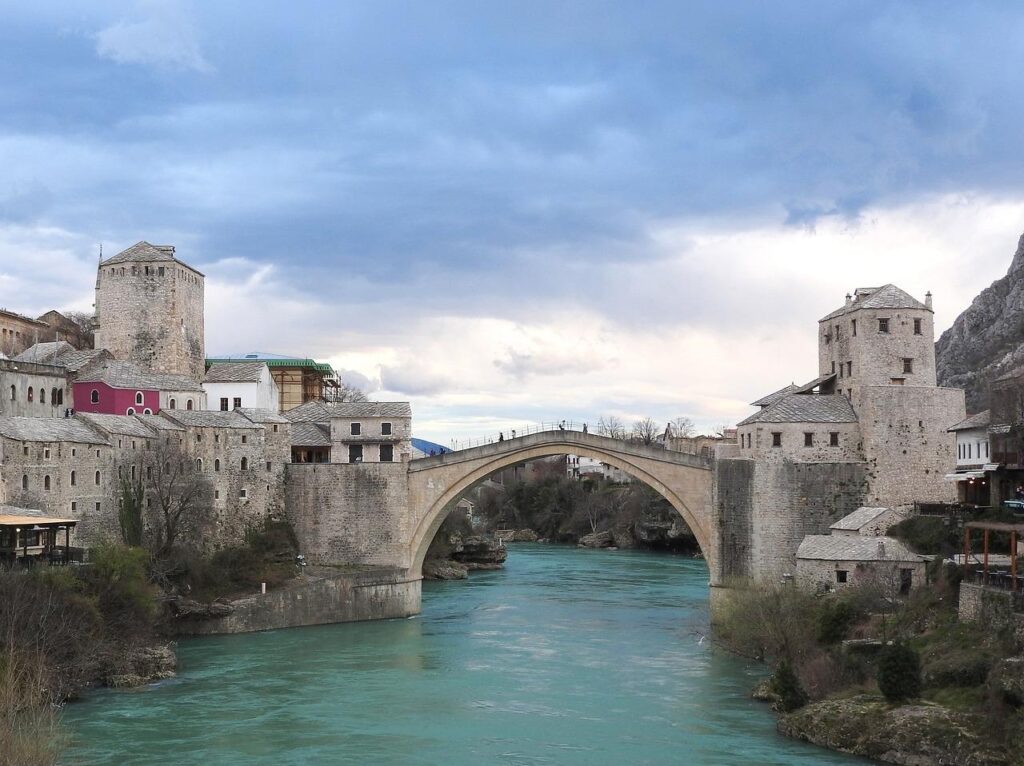 bosnia and herzegovina, mostar, bridge
