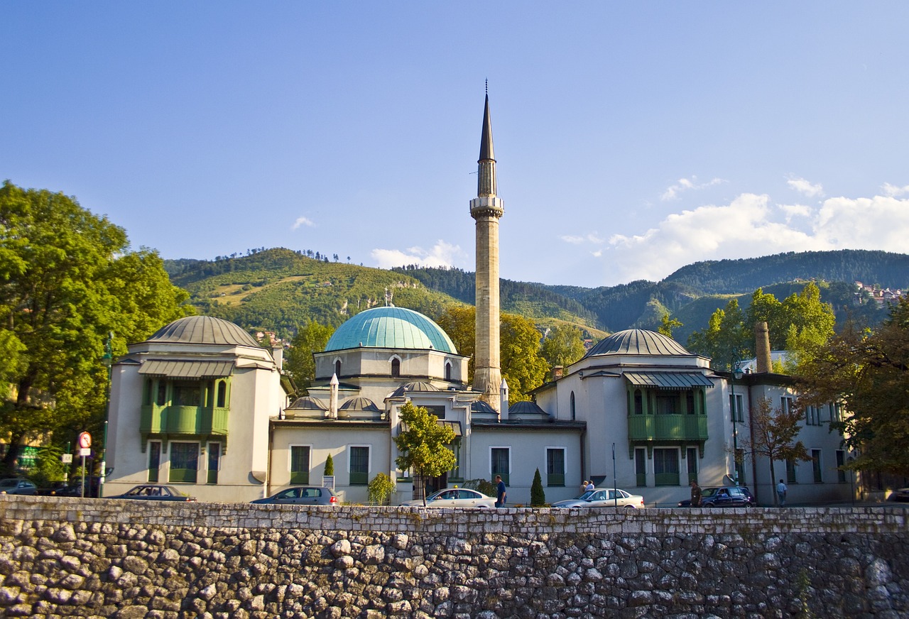 mosque, islam, sarajevo