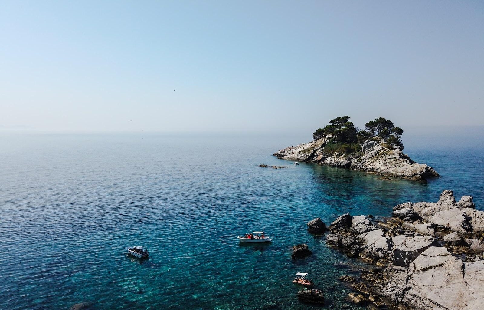 aerial view of body of water during daytime