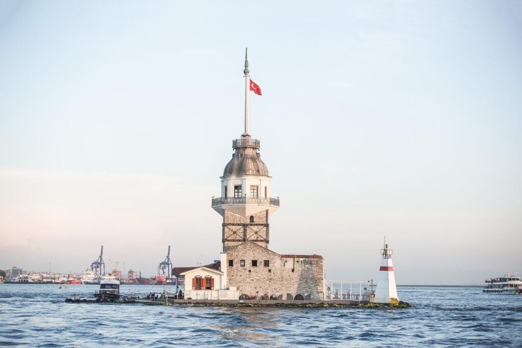 istanbul, leanderturm, turkey