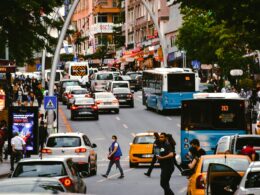 people walking on pedestrian lane during daytime